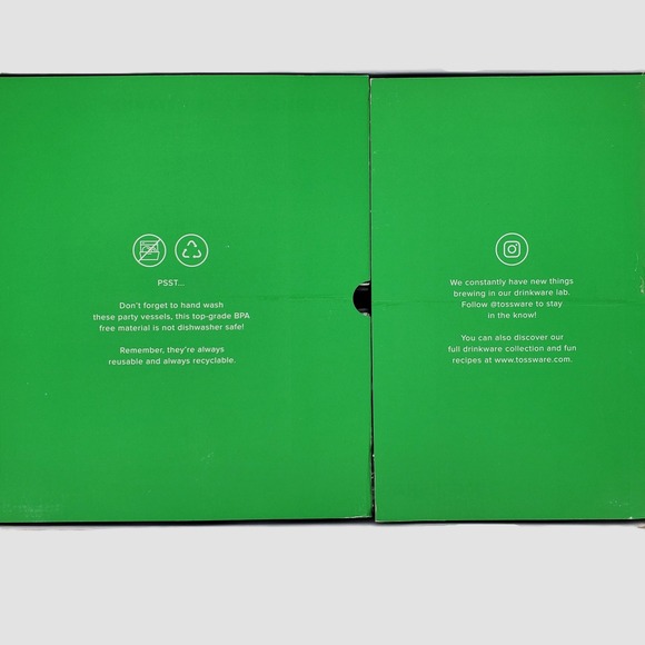 TOSSWARE 16oz Mason Jar Set of 48 Shatterproof Stackable Clear Plastic Drinkware - Picture 6 of 8